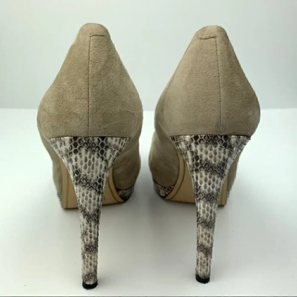 Joan & David heels 9 Dadelsa4 suede platforms
